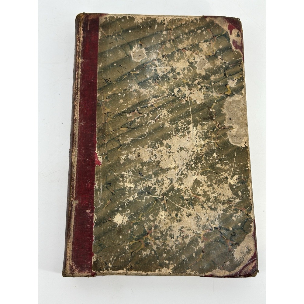 The New Pictorial Magazine Volume 5 By Robert Sears 1848 Antique Hardcover Book